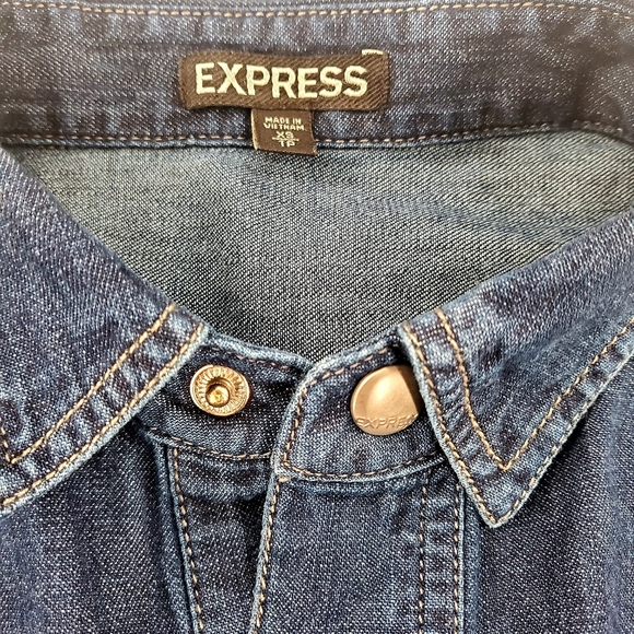 Express Denim Romper - Picture 6 of 6
